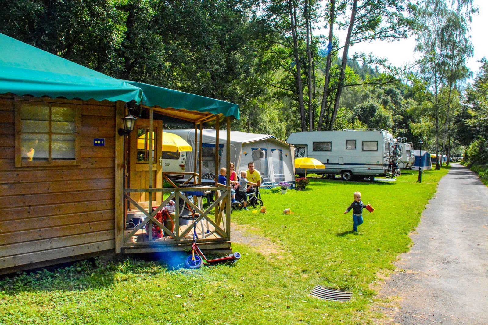 Camping chalet Tandel