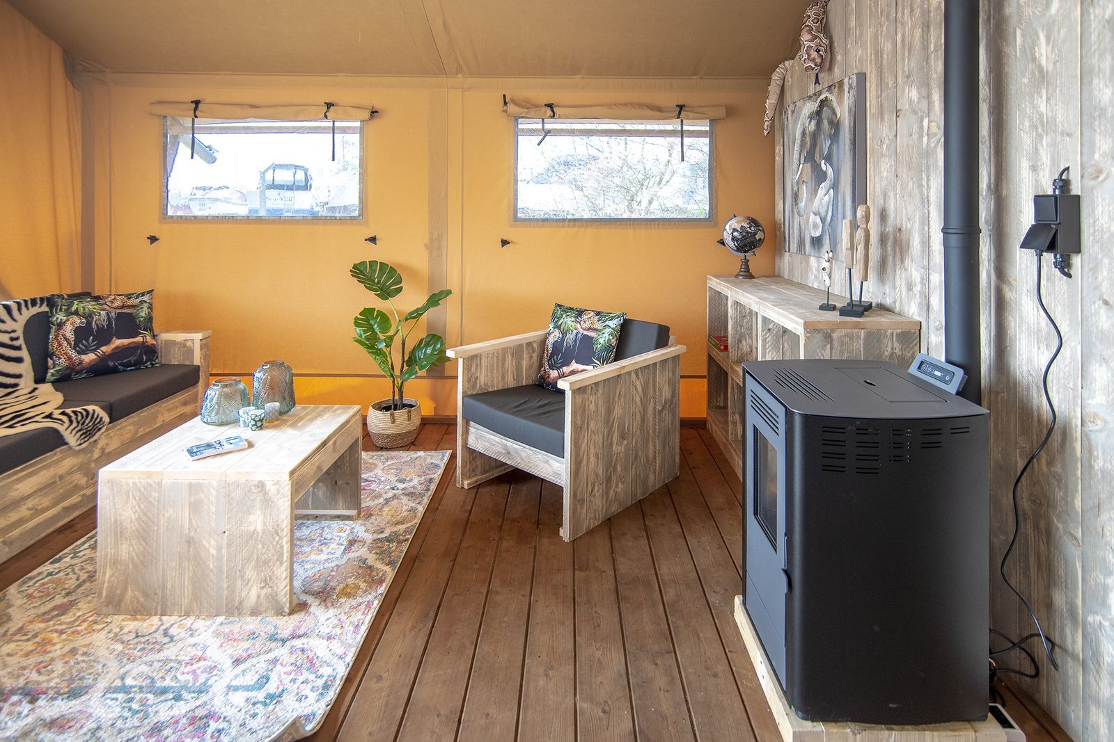 Safarilodge XL 6 persoons