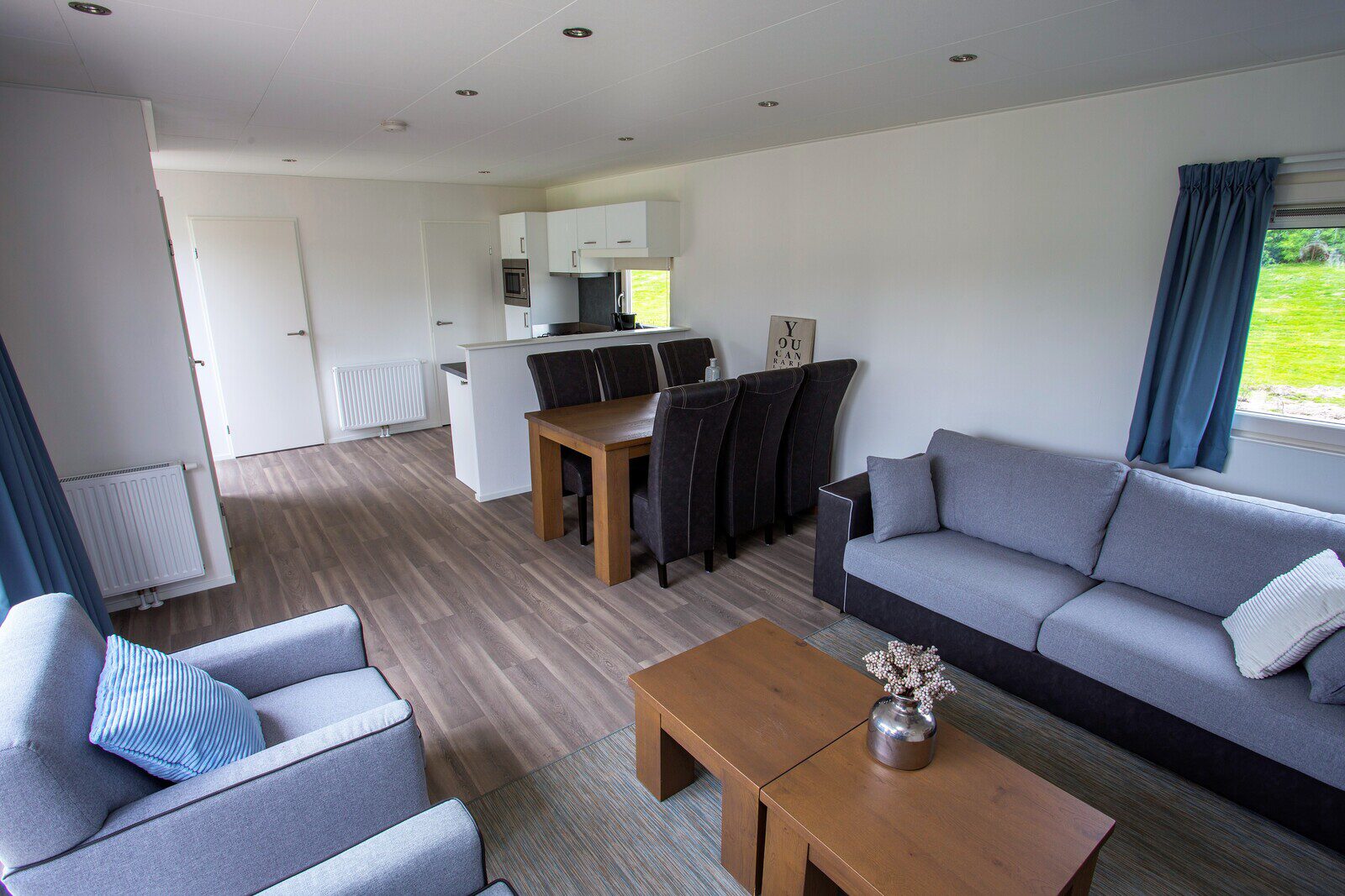 6-persoons accommodatie, 3 slaapkamers