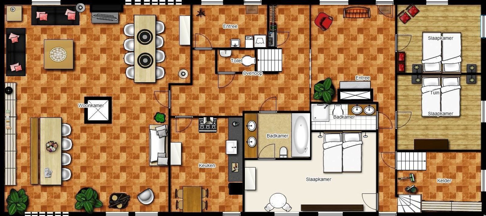 Boerenhuis - luxe en groot vakantiehuis in Brabant