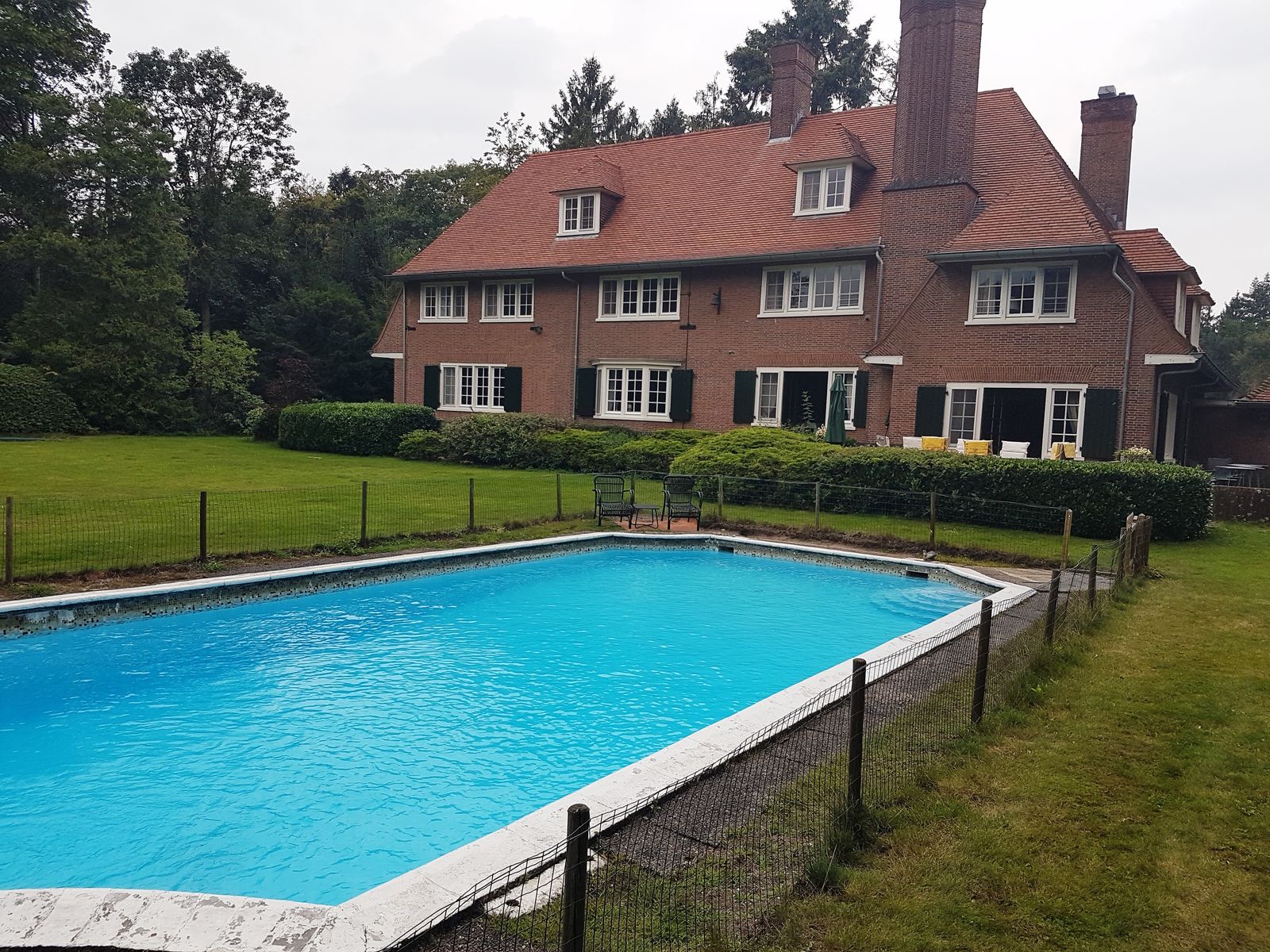 Afbeelding van Landhuis Buitenverblijf de Valk - vakantiehuis in Brabant met zwembad en tennisbaan