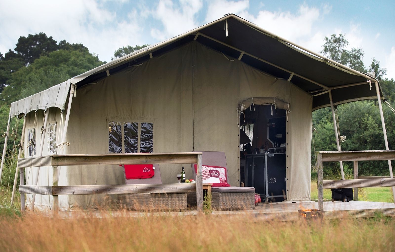 Twentse Buitenleven - Familie lodgetent - luxe kamperen Overijssel