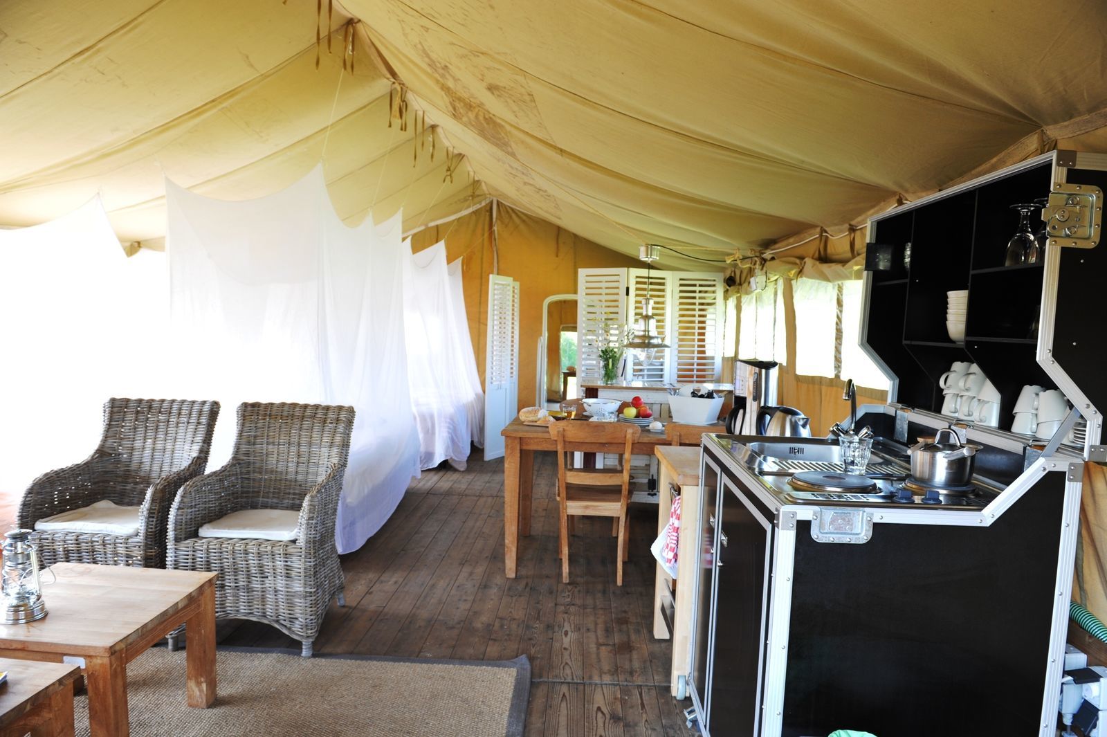 Twentse Buitenleven - Familie lodgetent - luxe kamperen Overijssel