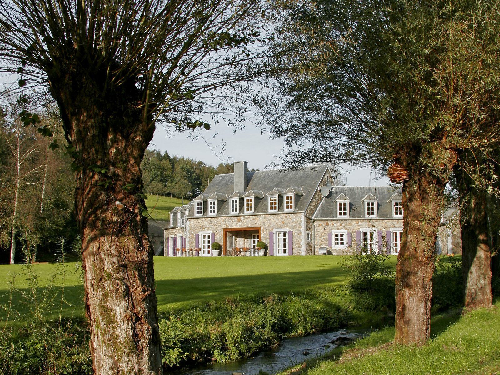 Landgoed Boukai Moulin - luxe vakantievilla voor groepen met wellnessfaciliteiten