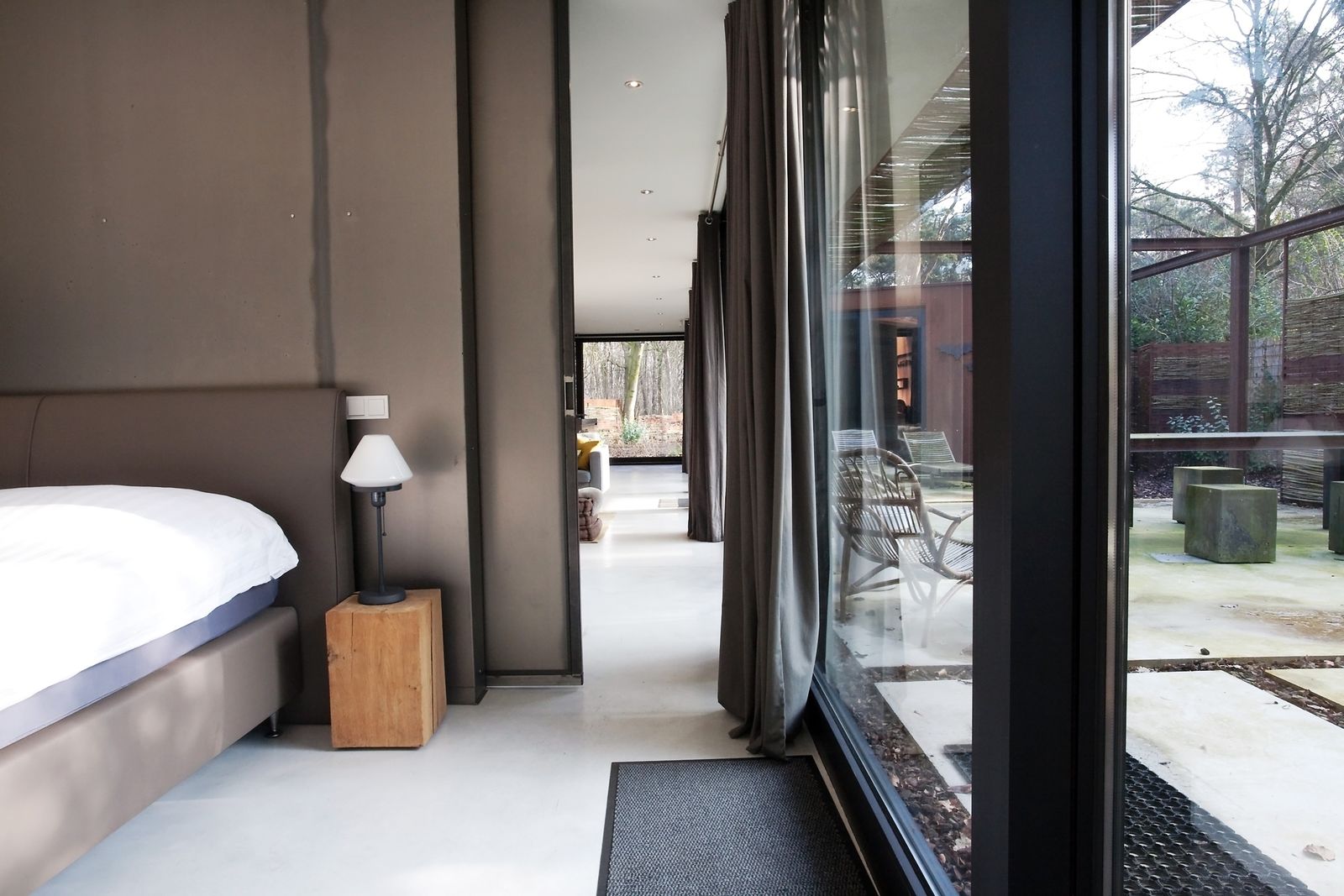 Afbeelding van Stalen Boshuis - luxe vakantiehuis met sauna in Brabant