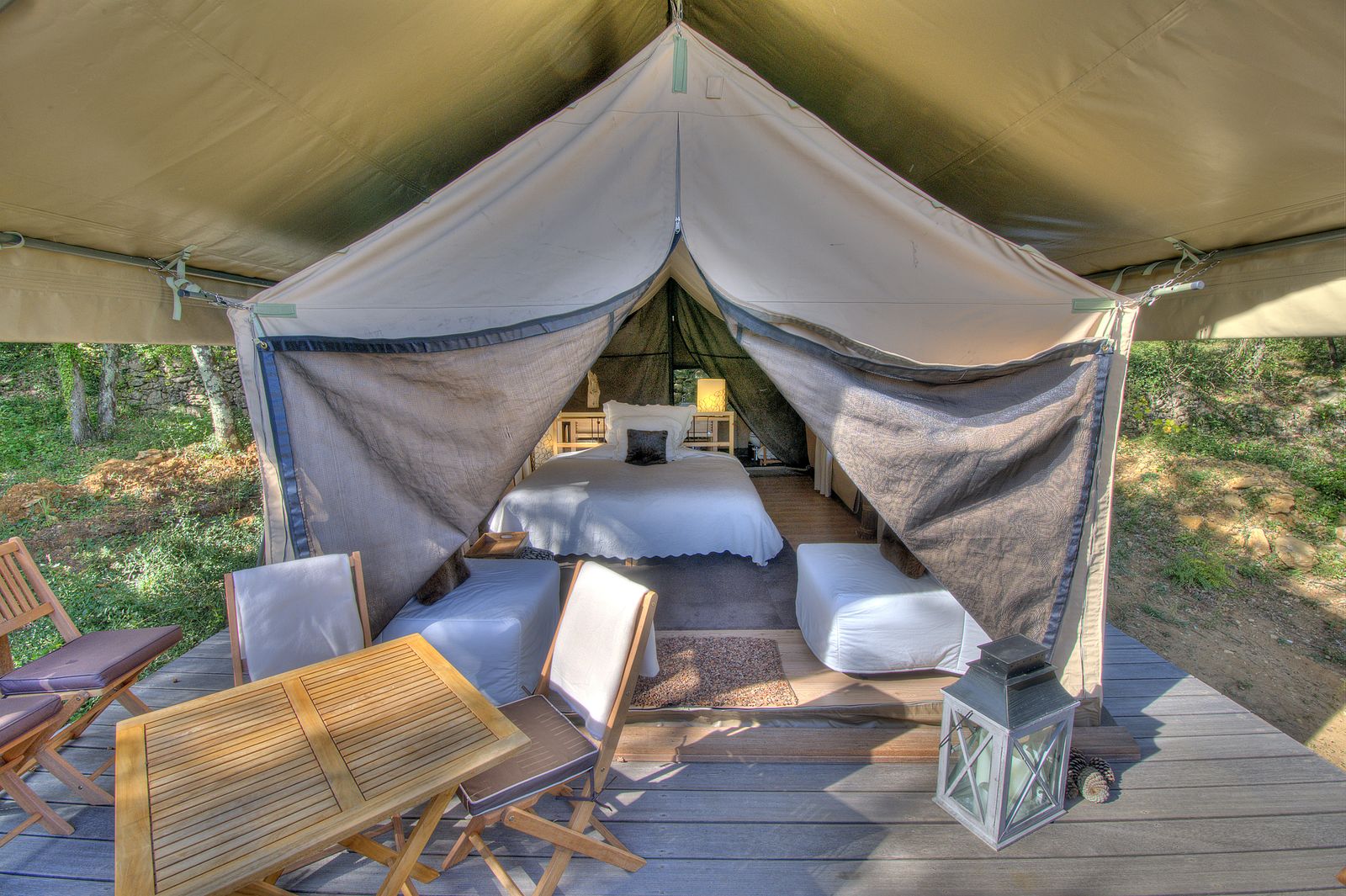 Afbeelding van Le Paradis - safaritent Zuid-Frankrijk luxe kamperen