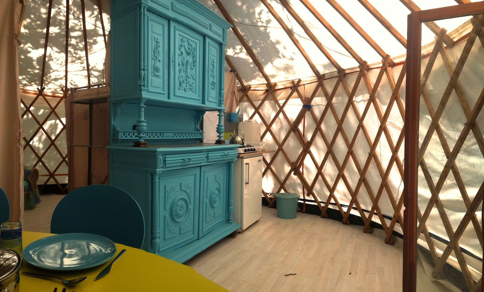 Cevenolse Mas Yurt - natuurvakantie in Frankrijk