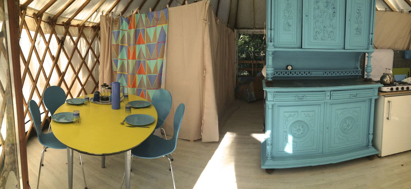 Cevenolse Mas Yurt - natuurvakantie in Frankrijk