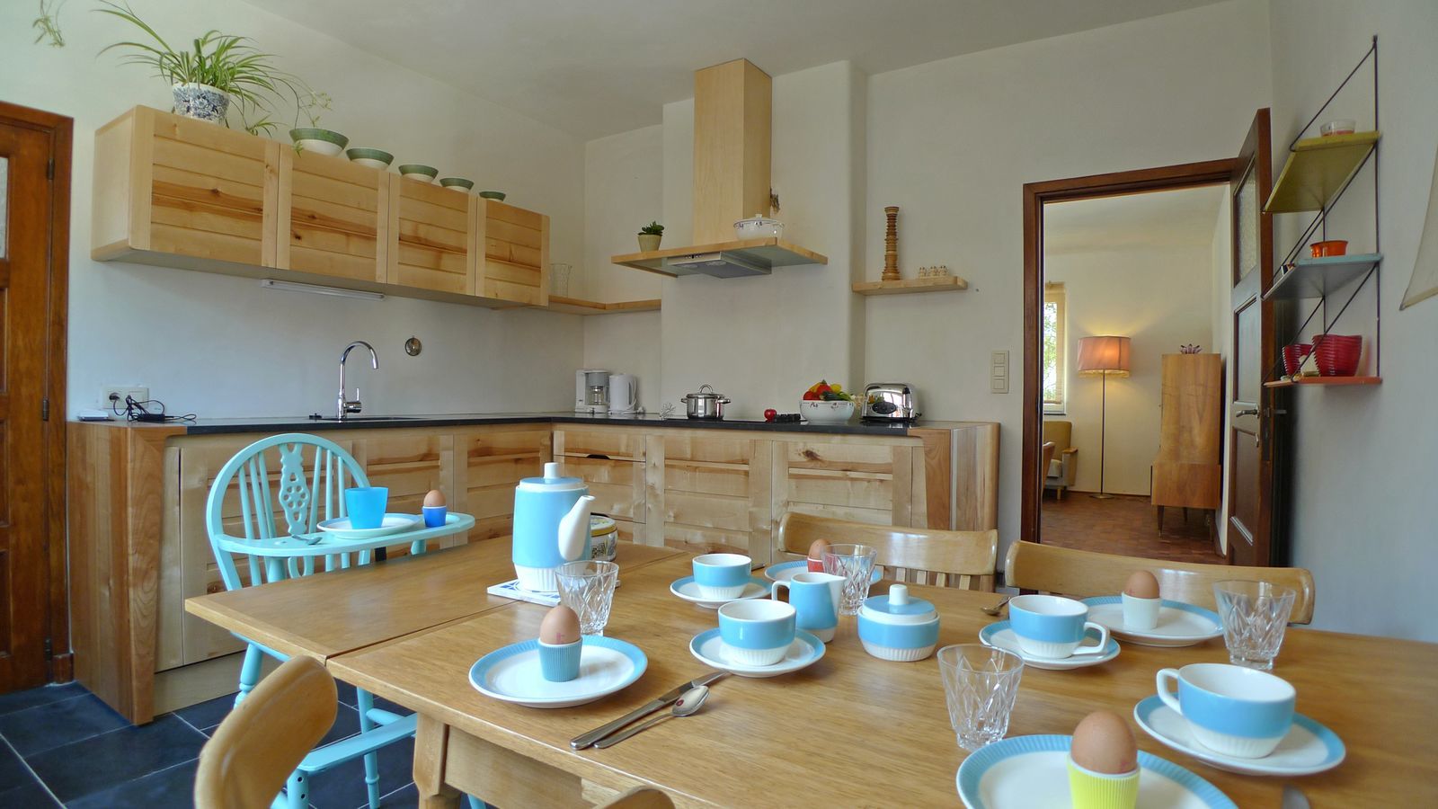 Vakwerkhuis Nieuwe Huis - vakantiehuis België in retrostijl