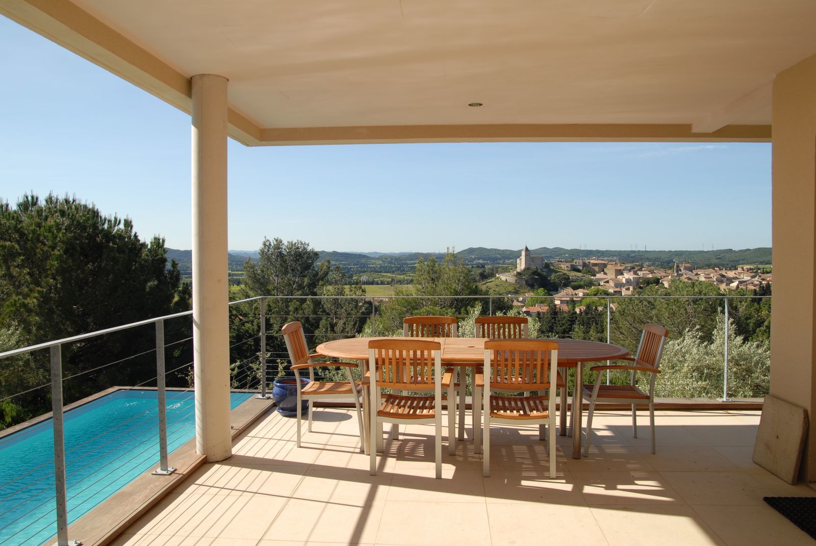 Villa La Vue 1 - luxe vakantiehuis met zwembad in Frankrijk