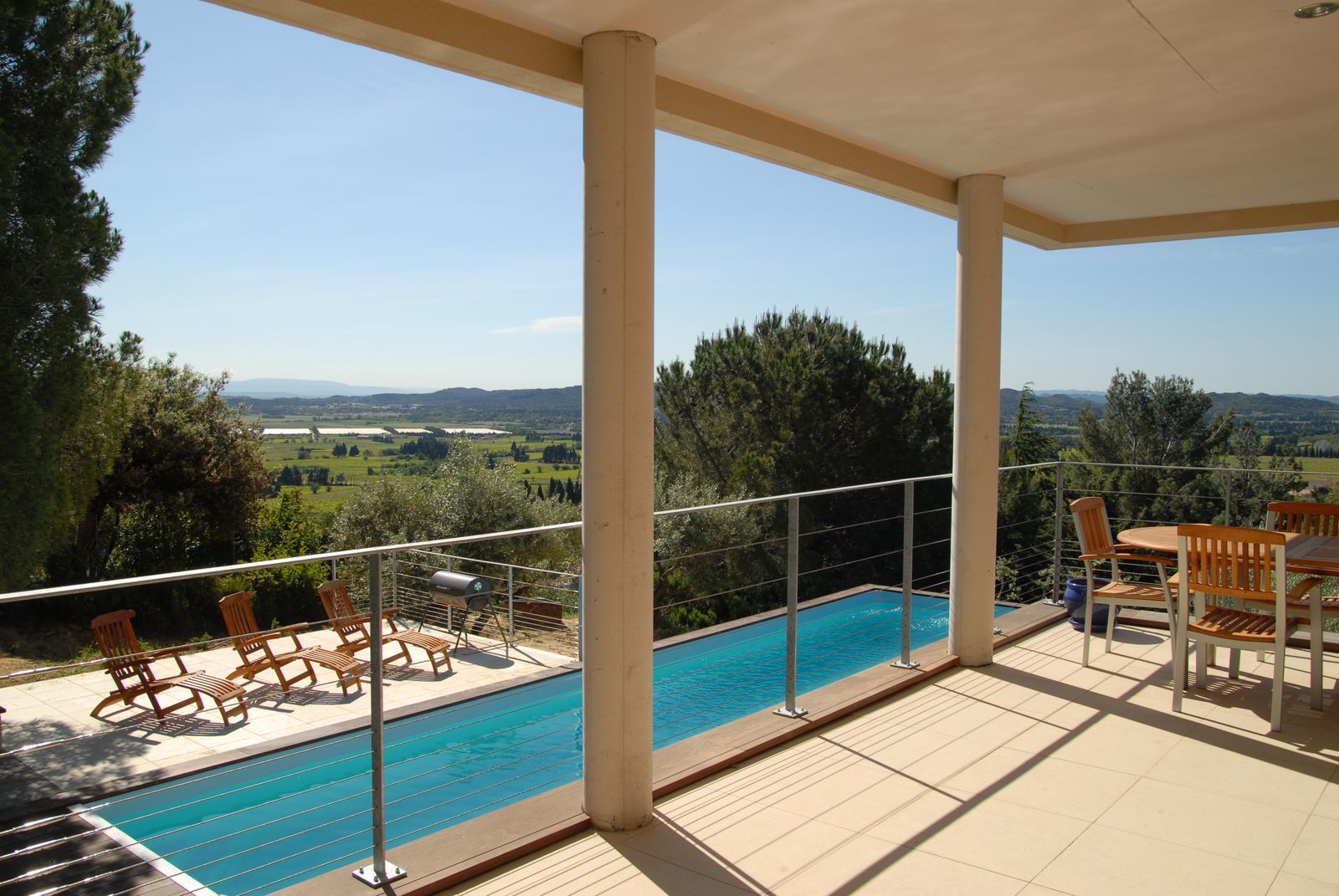 Villa La Vue 1 - luxe vakantiehuis met zwembad in Frankrijk