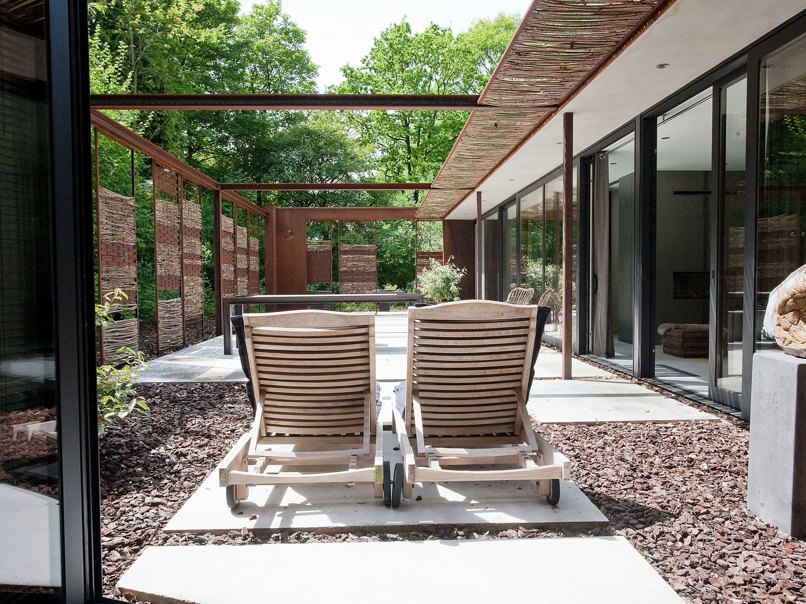 Afbeelding van Stalen Boshuis - luxe vakantiehuis met sauna in Brabant