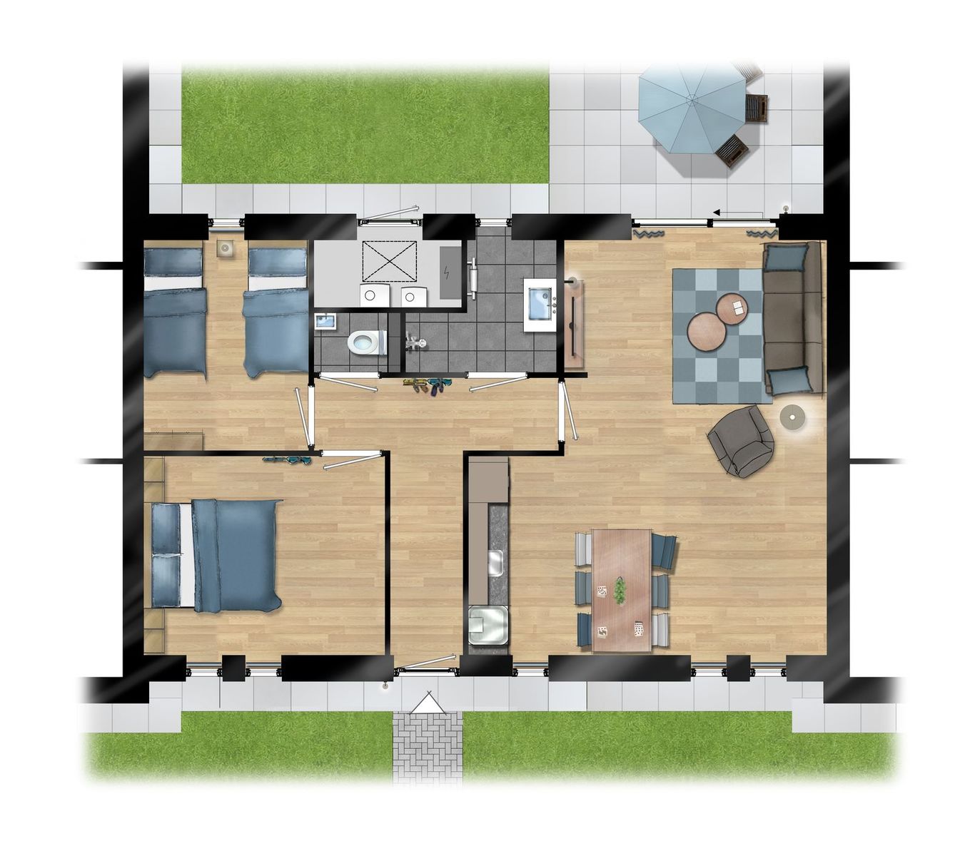 Villa Vogelveld 4P