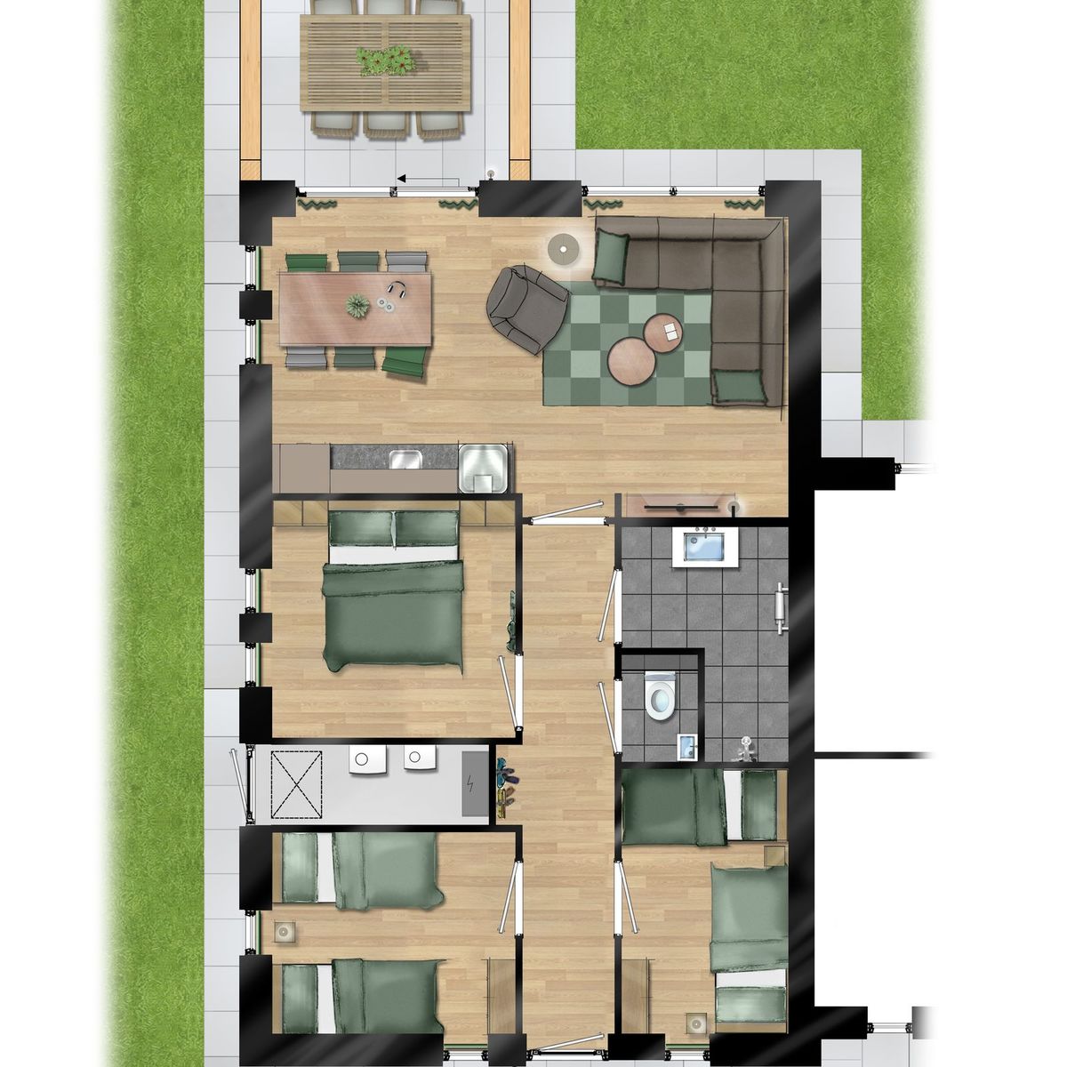 Villa Vogelveld 6P