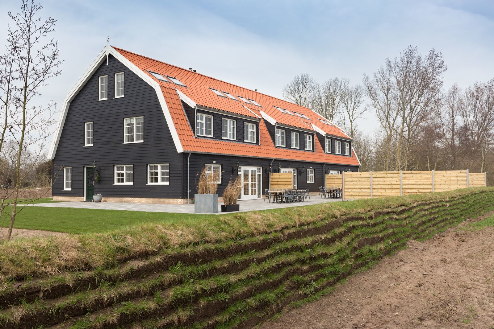 Texels Landleven XXL - luxe vakantiehuis met sauna en ecozwemvijver
