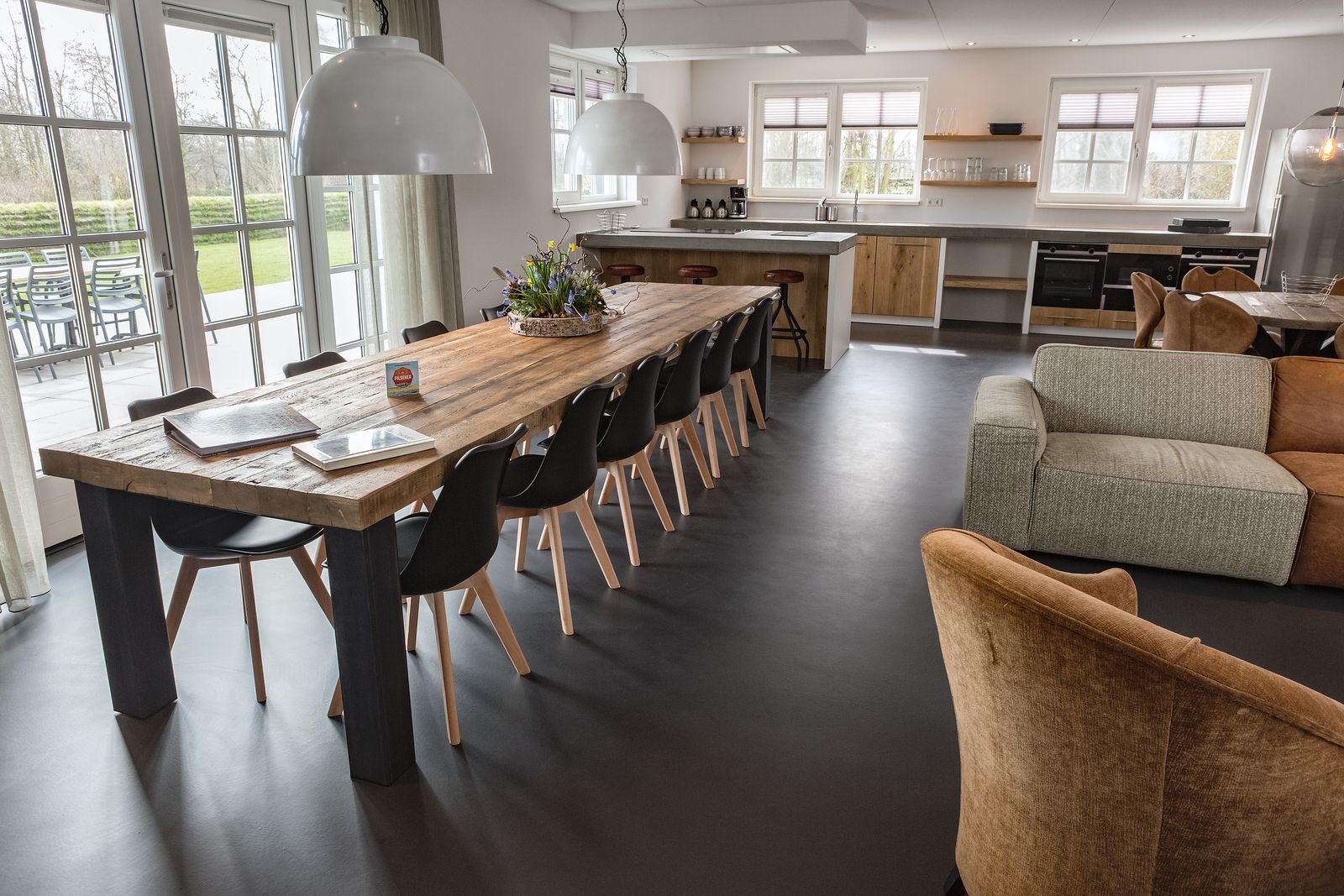 Texels Landleven XXL - luxe vakantiehuis met sauna en ecozwemvijver