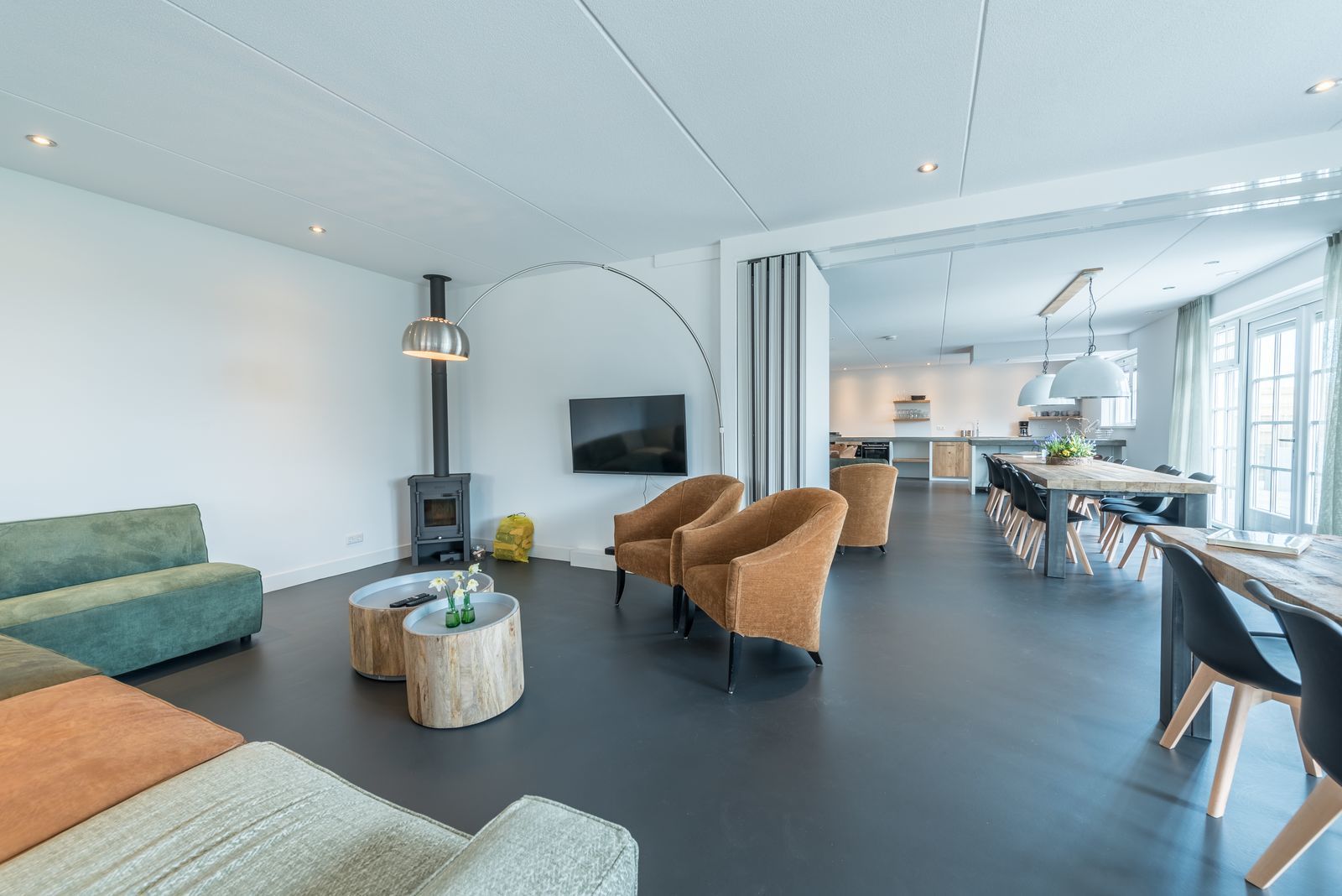 Texels Landleven XXL - luxe vakantiehuis met sauna en ecozwemvijver