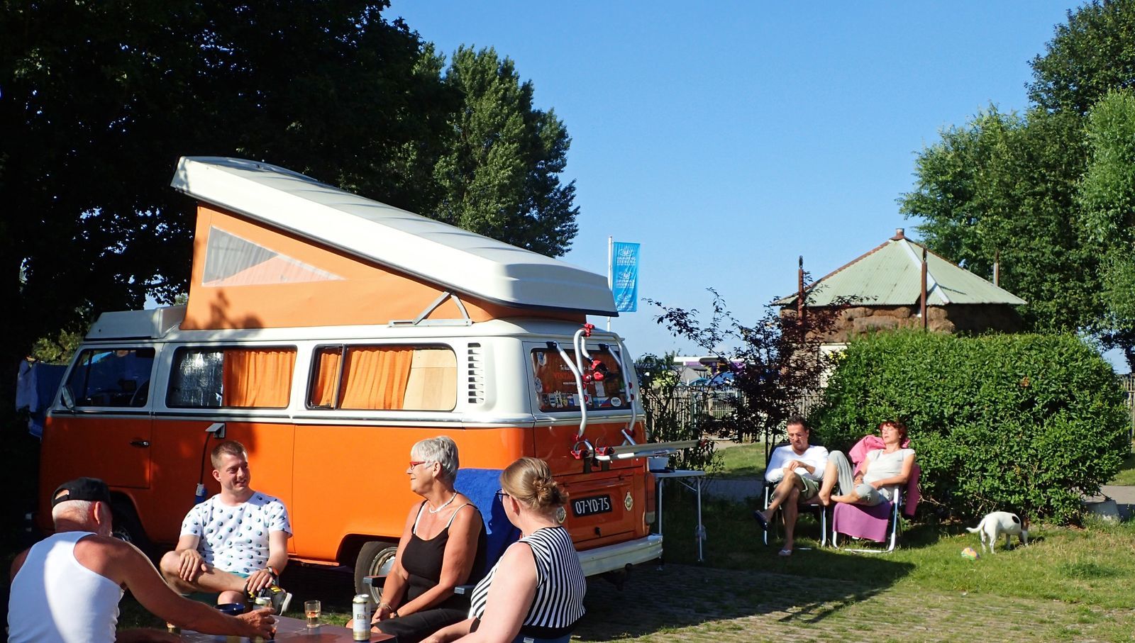 Motorhome/caravan spaces Camping Zeeburg Amsterdam
