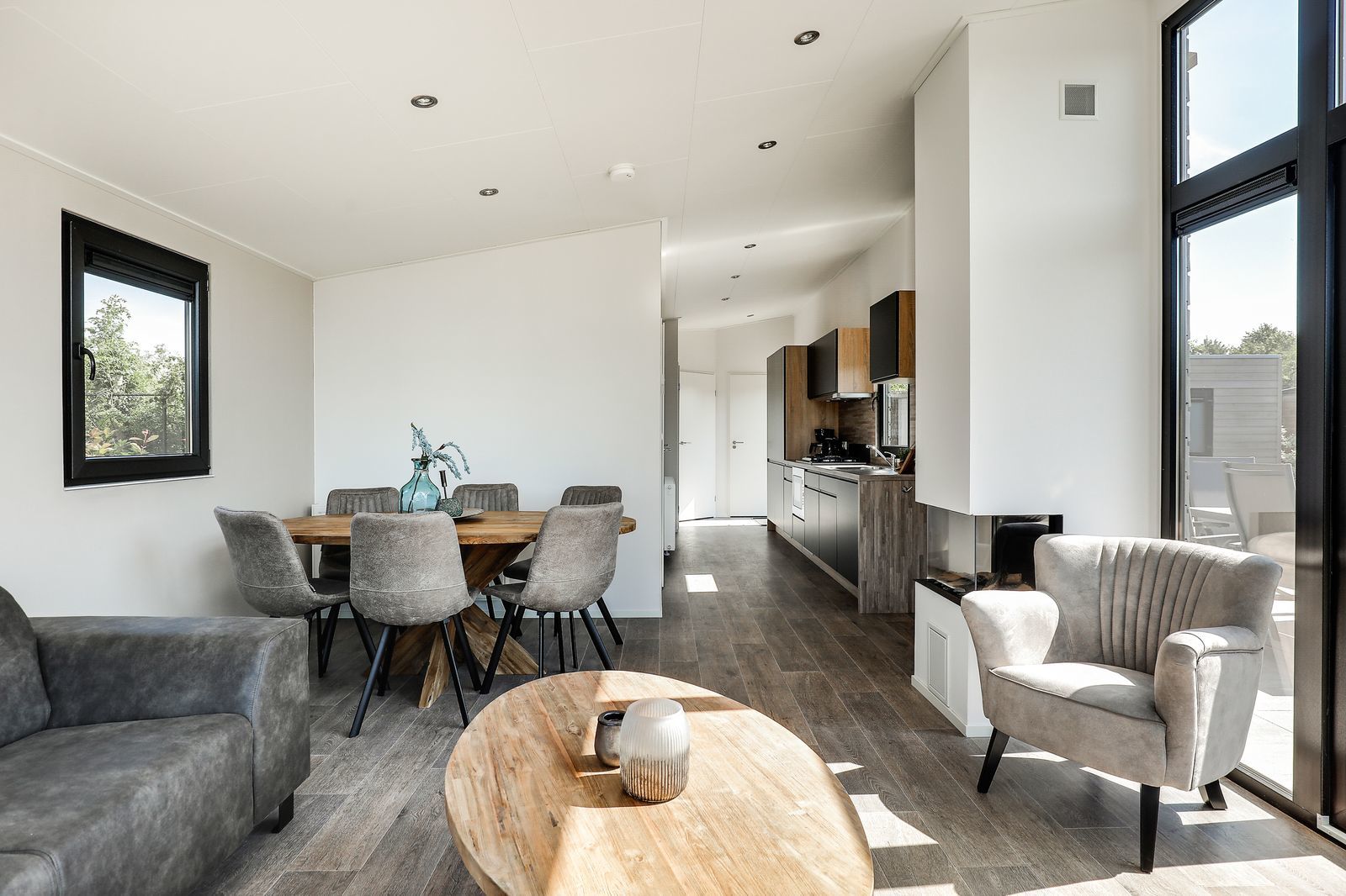 Lodge: 6 Personen, 3 Schlafzimmer