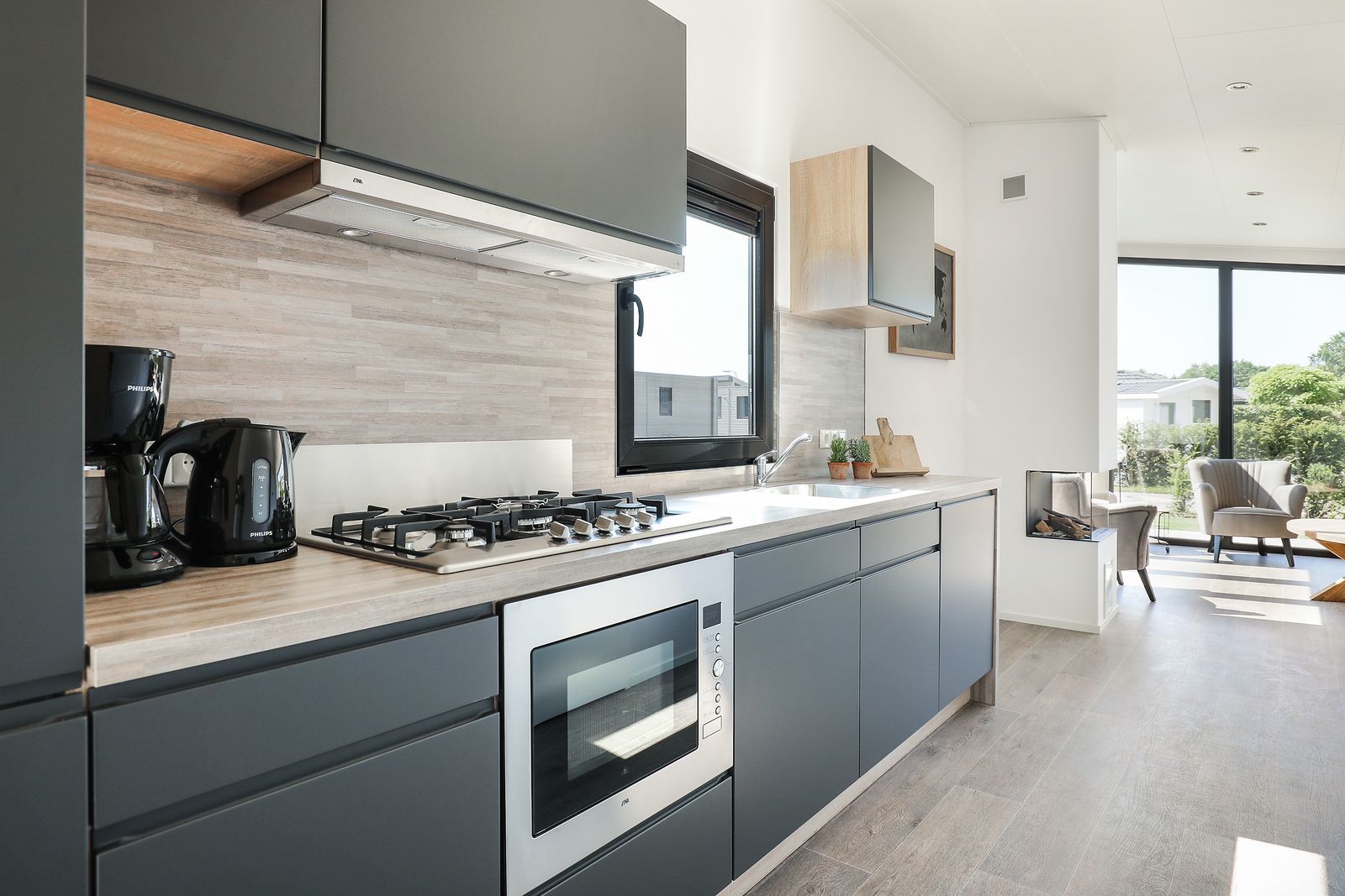 Lodge: 6 Personen, 3 Schlafzimmer
