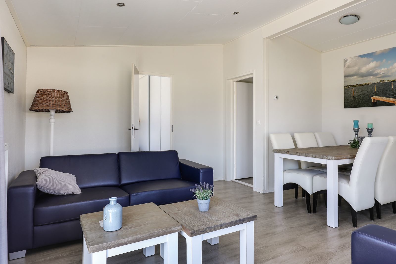 Strandhaus mit drei Schlafzimmern für sechs Personen