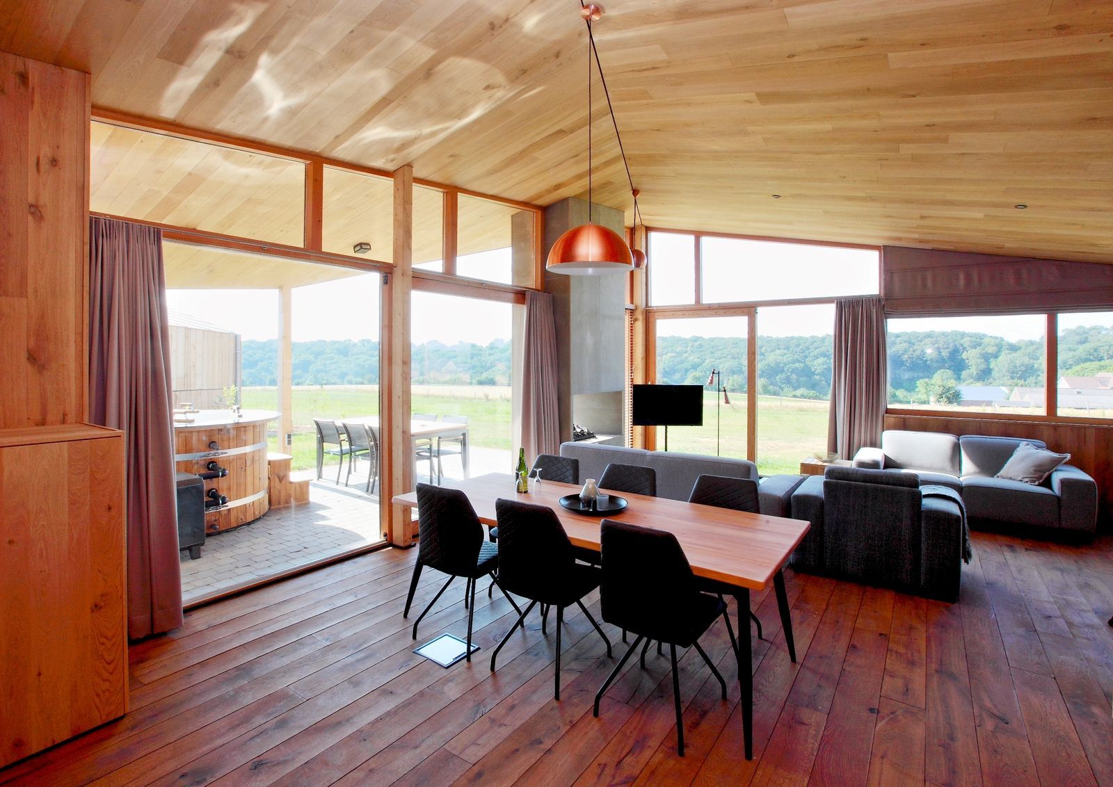 Landgoed St. Geertruid - Natuurloft® Lounge met hottub
