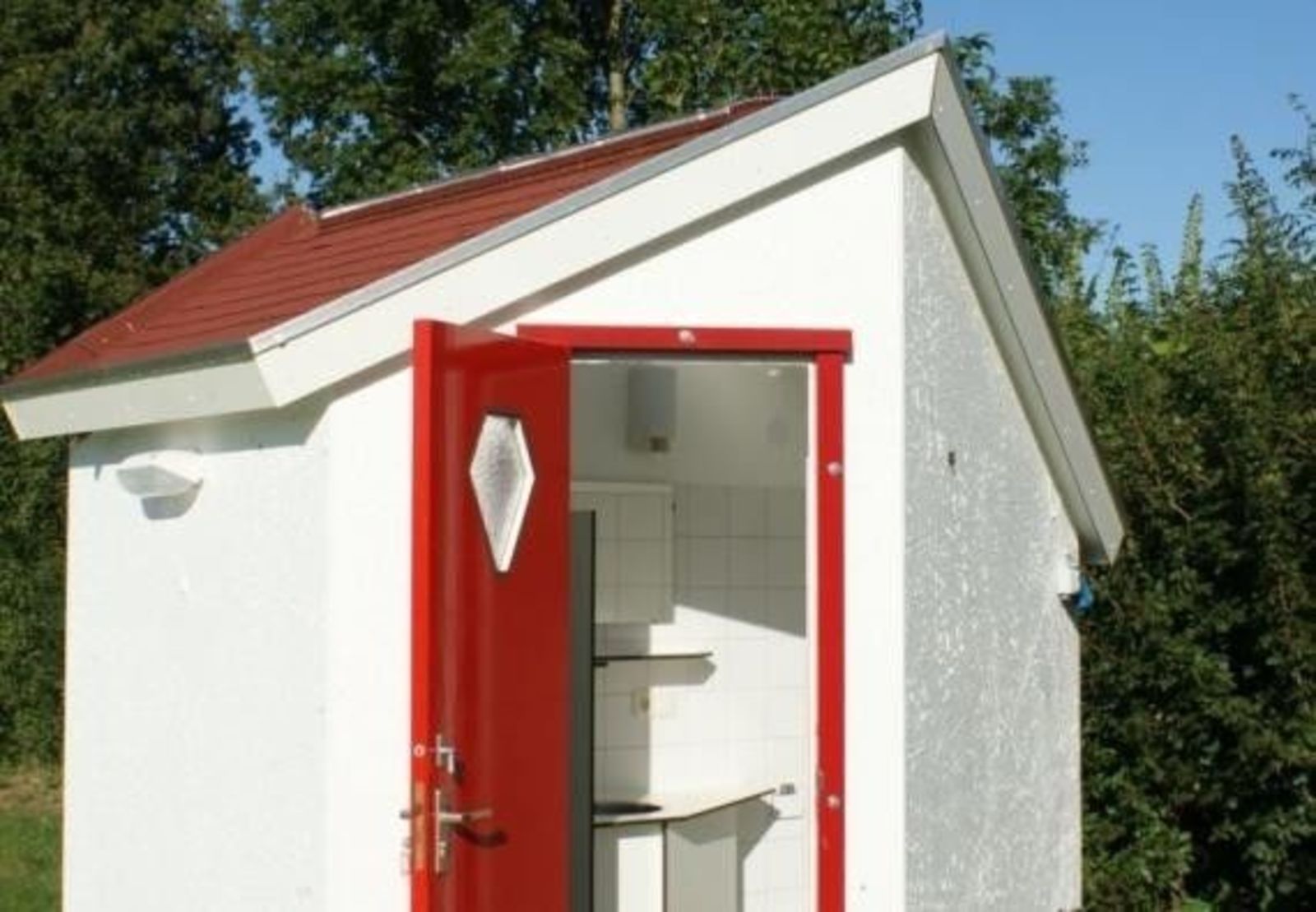 Komfortplatz mit eigenem Badezimmer.
