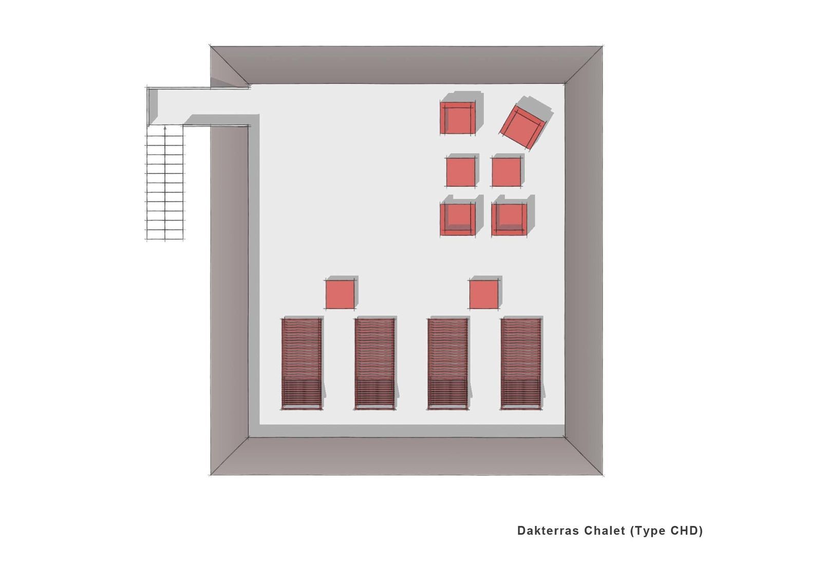 7-Persoons Chalet met Dakterras (CHD)