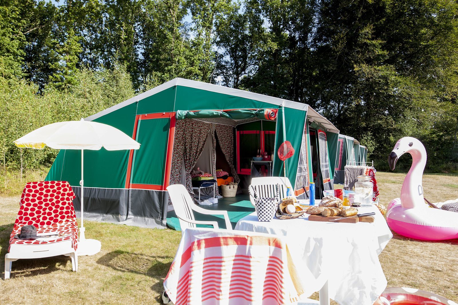 Huurtent (4-6 persoons)