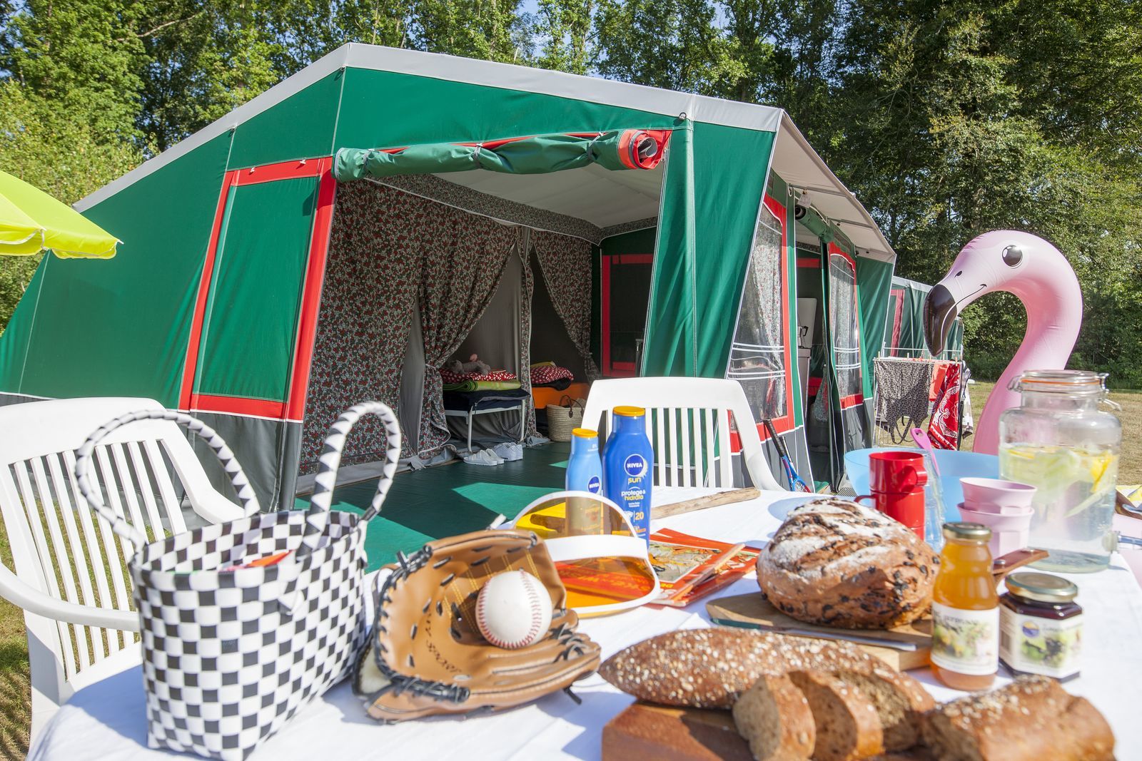 Huurtent (4-6 persoons)