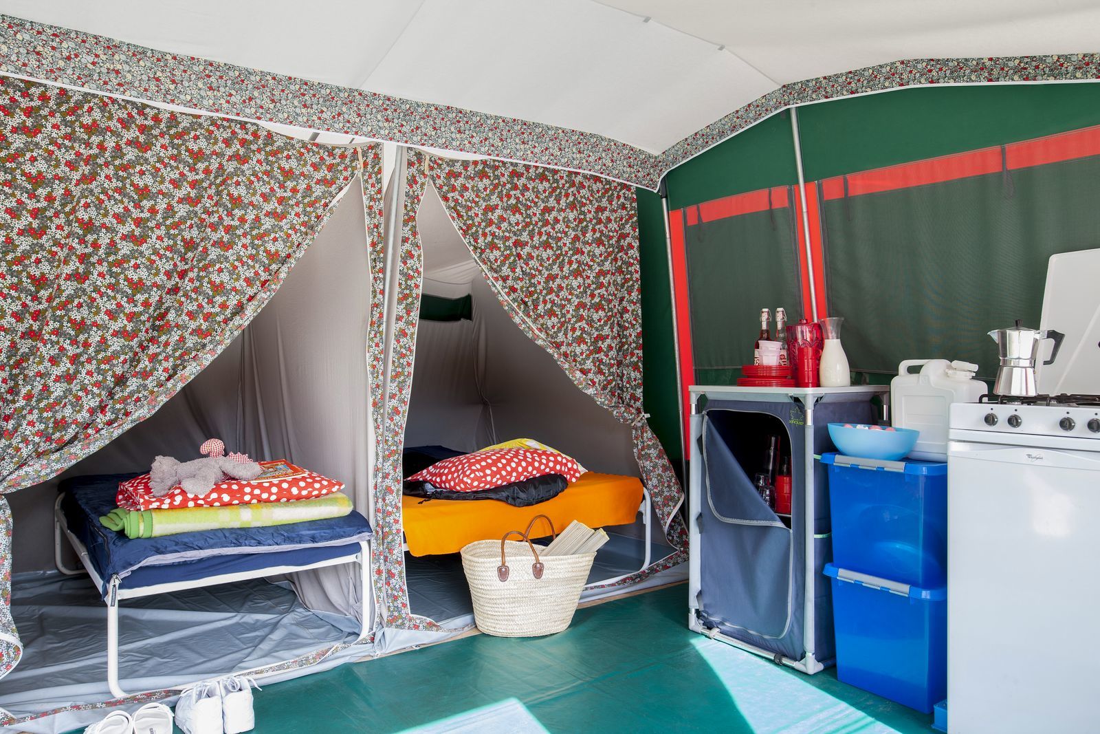 Huurtent (4-6 persoons)