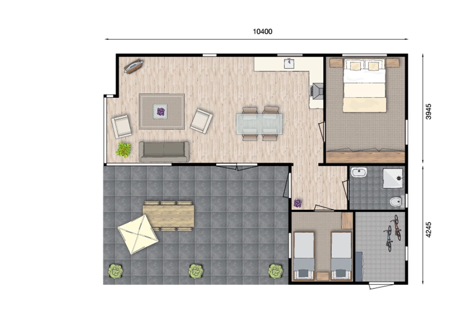 Lodge Pimpelmees C63 - 4 personen