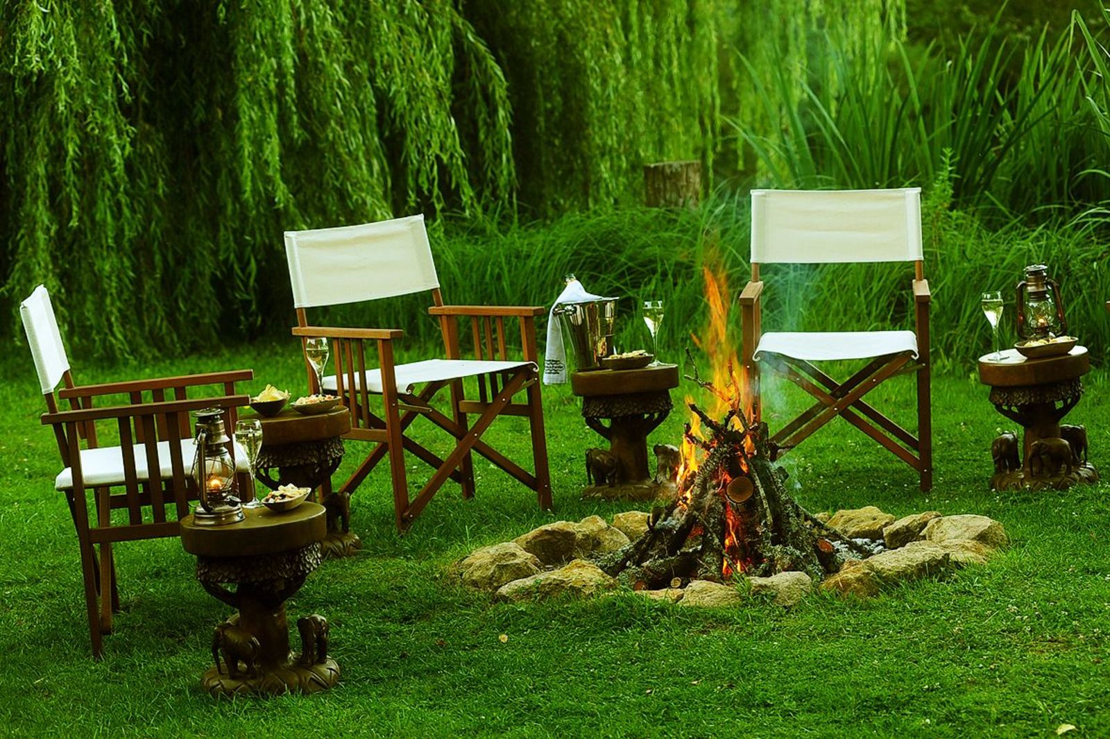 Glamping bij Marleen & Robby