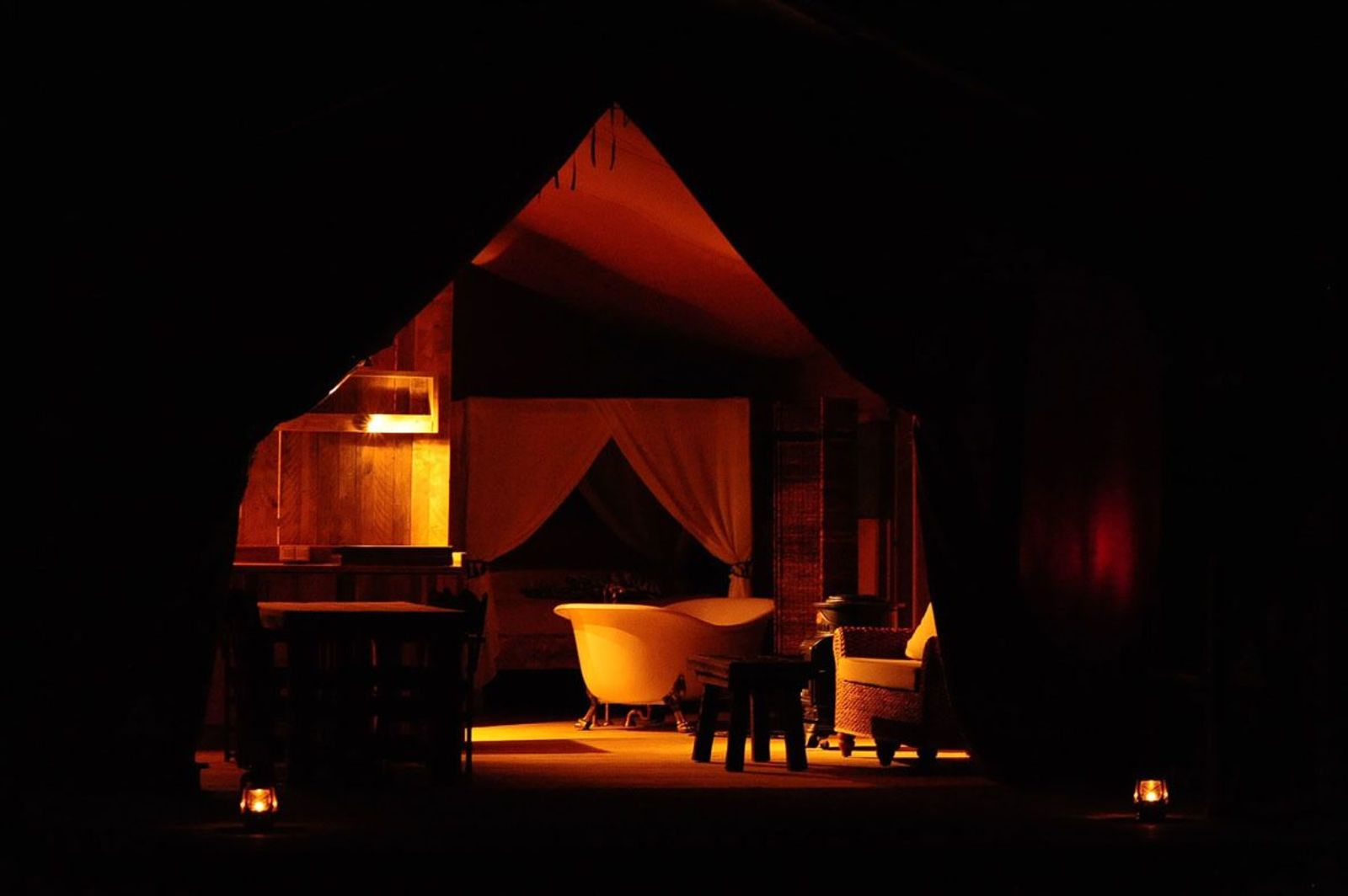 Glamping bij Marleen & Robby