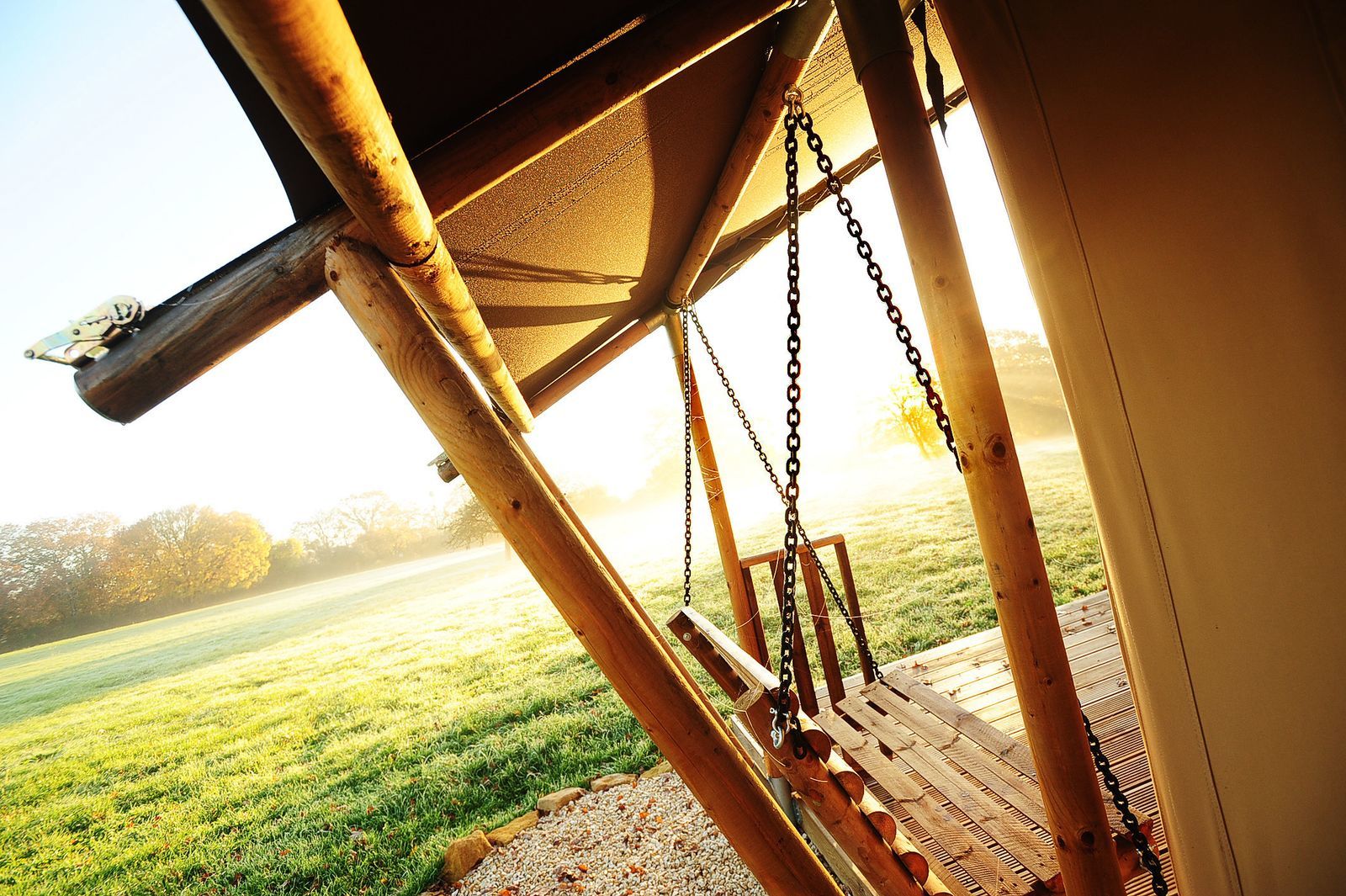 Glamping bij Marleen & Robby