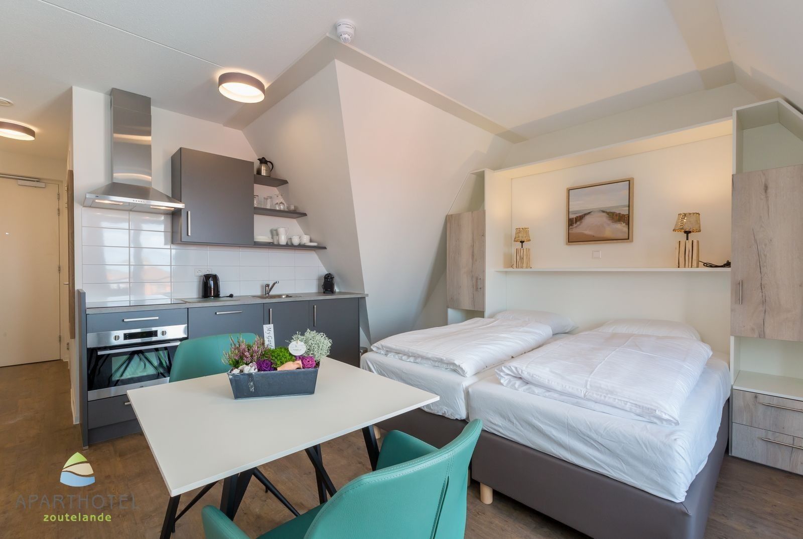 Luxe studio voor 2 personen