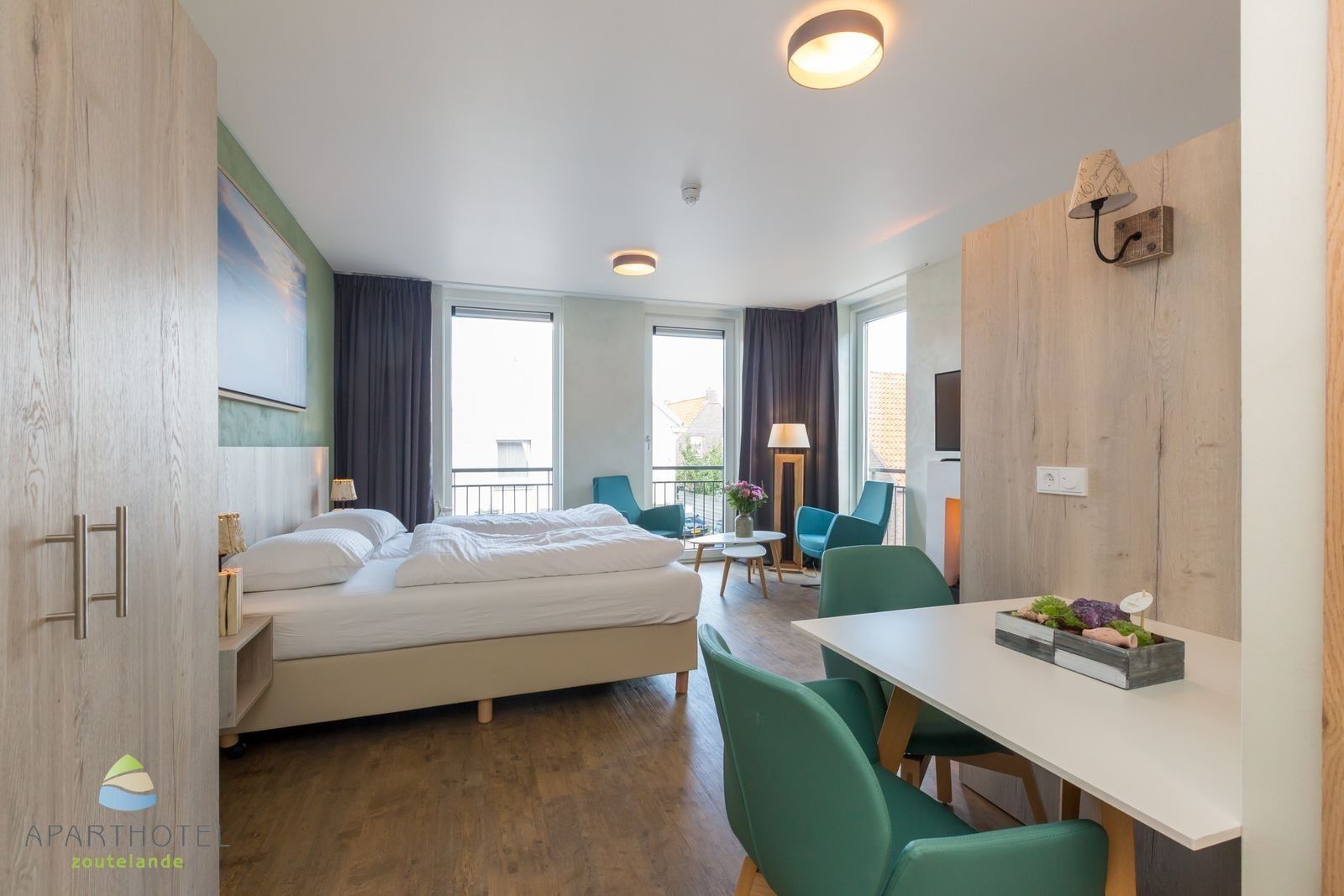 Luxe studio voor 2 personen