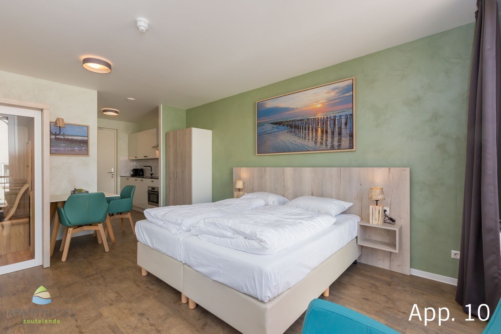 Luxe studio voor 2 personen