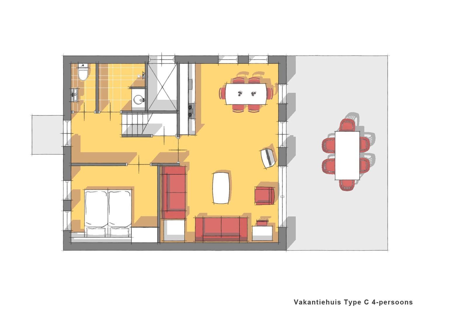 4-Persoons Kindervakantiehuis (CK4)